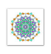 Mandala Enchantment Window Decal - Beyond T-shirts